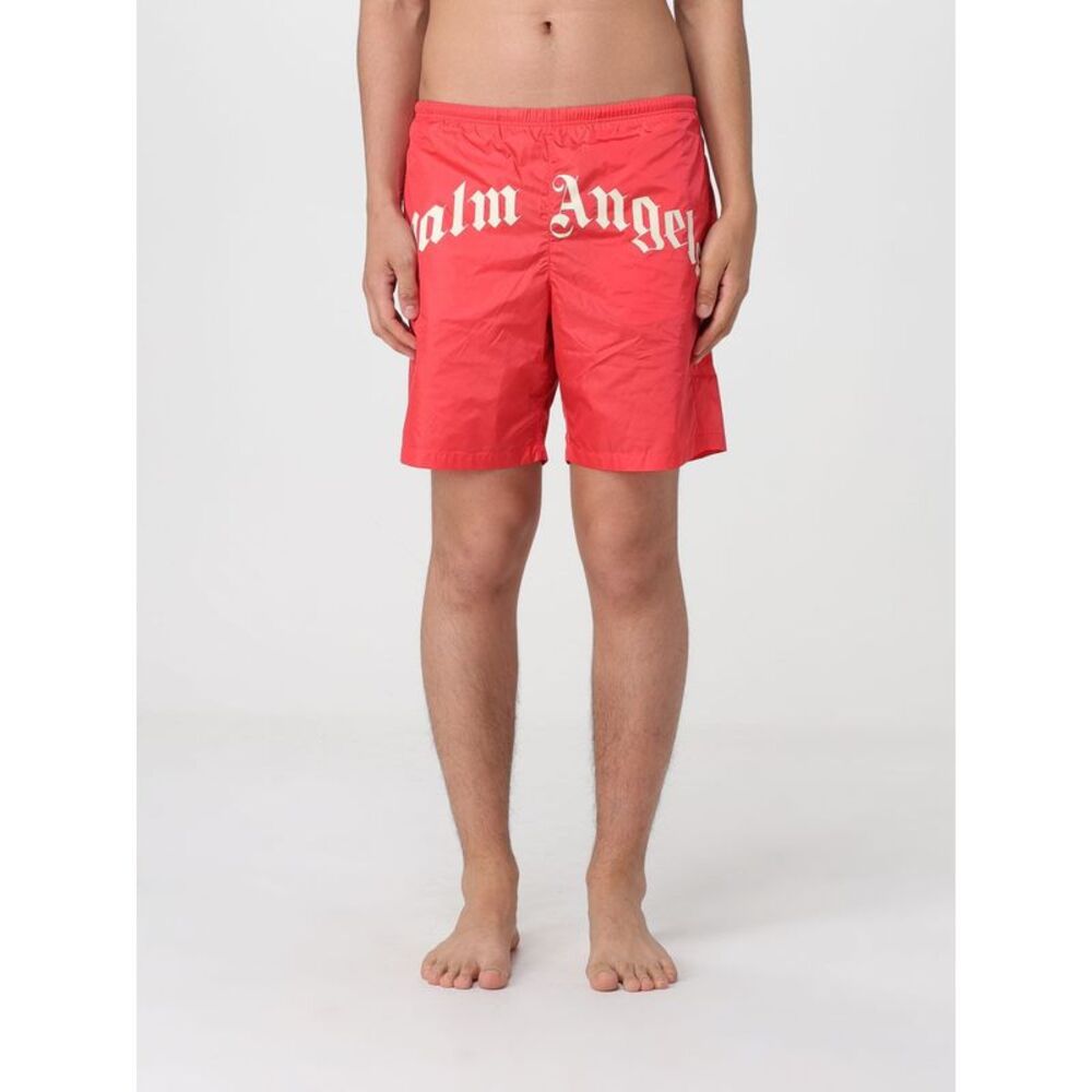Palm Angels Swimsuit Men Red